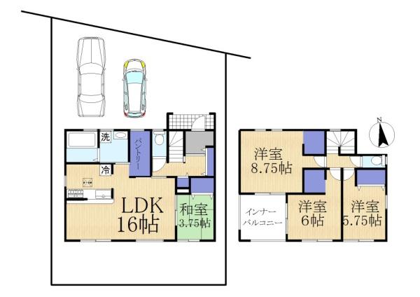 守山市小島町の新築一戸建