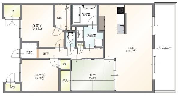 ロータリーマンション大津京パークワイツ