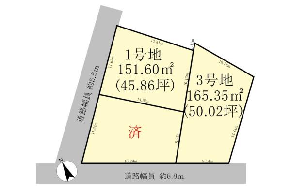大津市大萱４丁目の売土地