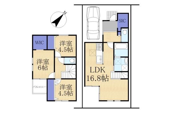 大津市一里山２丁目の新築一戸建