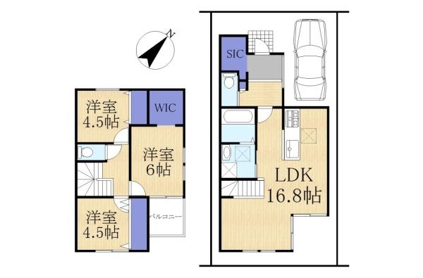 大津市一里山２丁目の新築一戸建