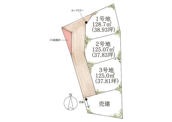 大津市大萱２丁目の売土地