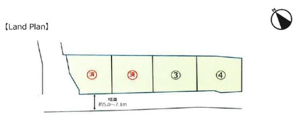 野洲市比留田の売土地