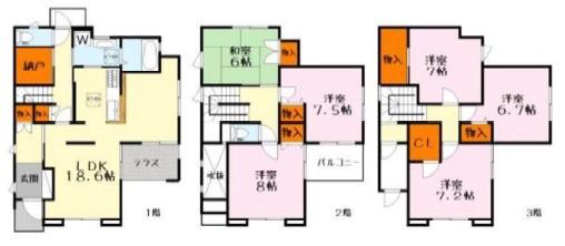 大津市大江５丁目の中古一戸建