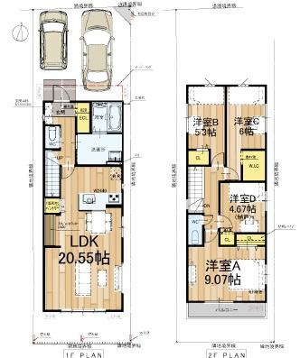 大津市富士見台の新築一戸建