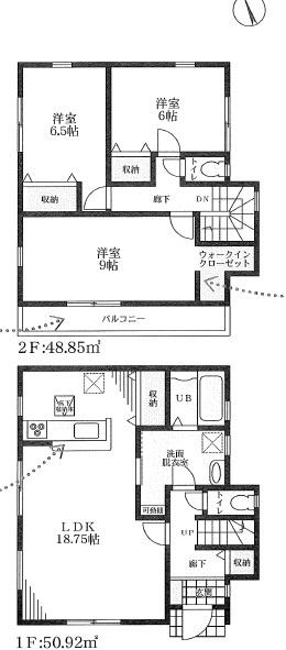 大津市大江４丁目の新築一戸建
