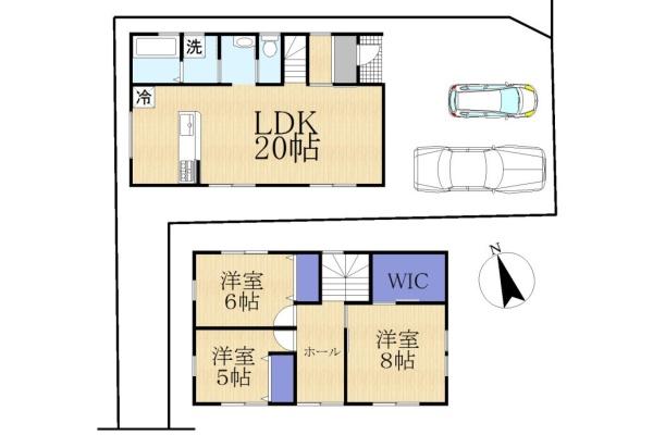 大津市尾花川の売土地