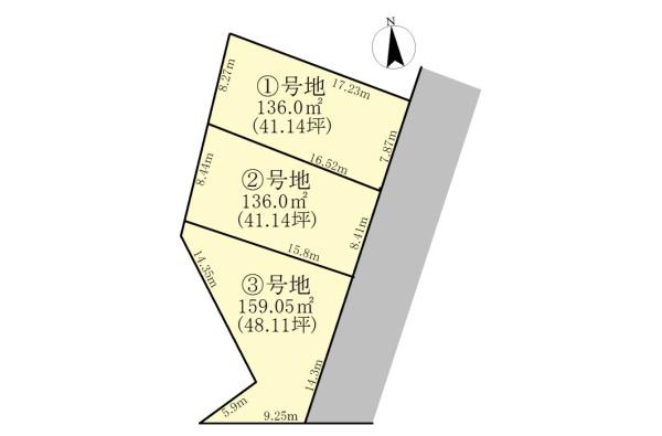 草津市追分３丁目の土地