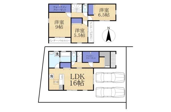 大津市錦織２丁目の新築一戸建