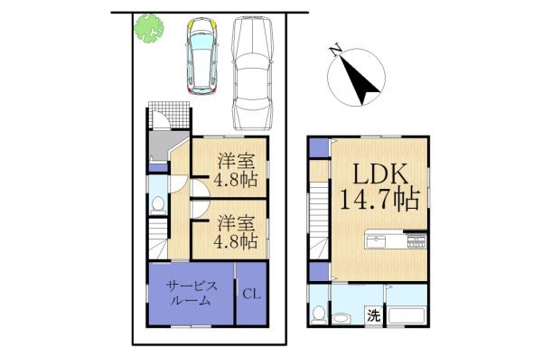 守山市下之郷１丁目の新築一戸建