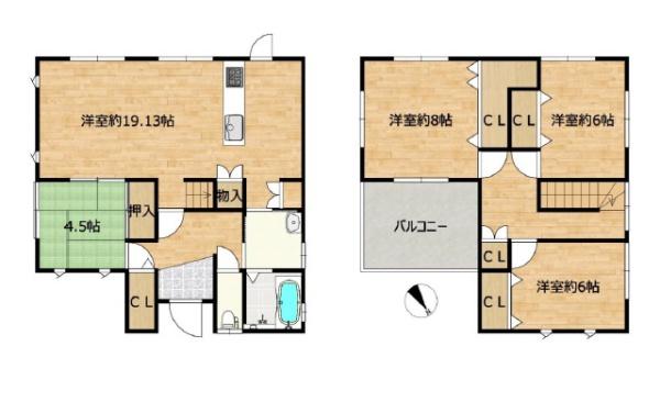 守山市水保町の中古一戸建