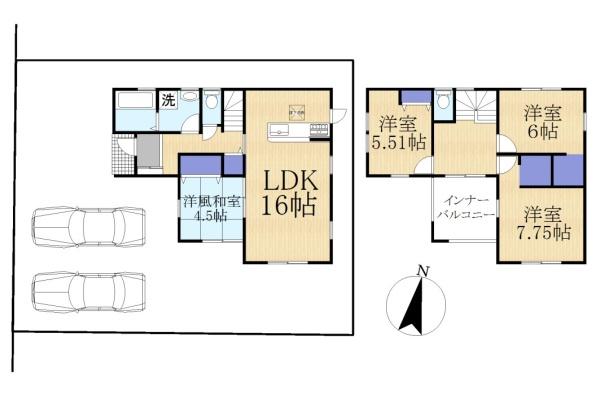 湖南市若竹町の新築一戸建