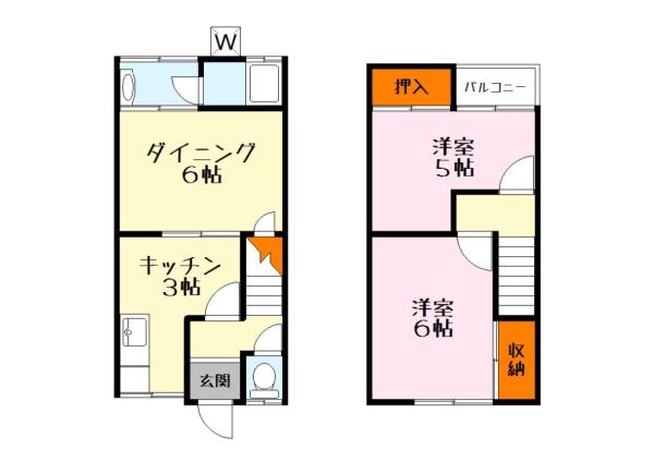 西大路町連棟貸家