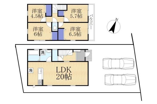 近江八幡市鷹飼町の新築一戸建