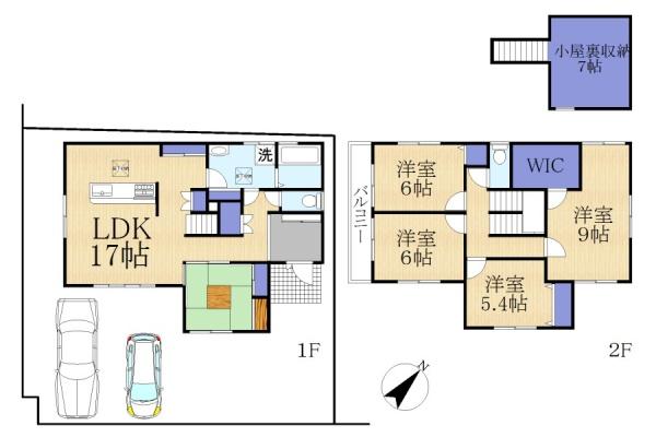 守山市焔魔堂町の新築一戸建