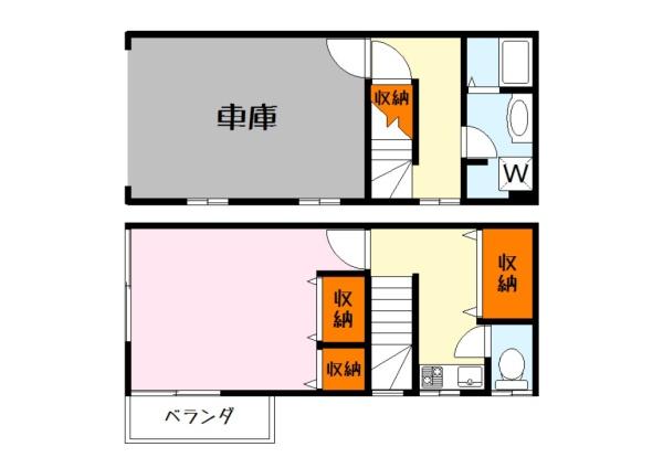 一里山4丁目貸家