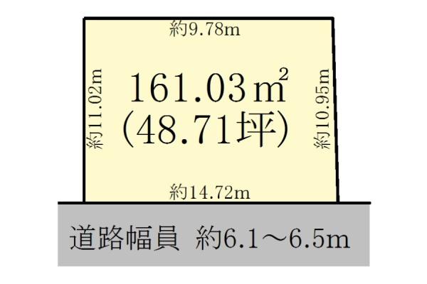 草津市東矢倉３丁目の土地