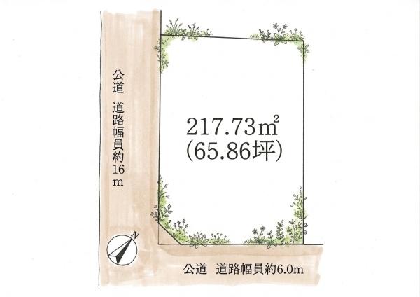 栗東市綣９丁目の土地