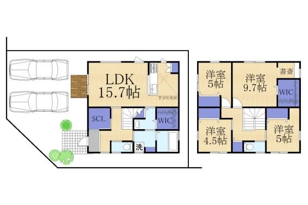 守山市水保町の新築一戸建