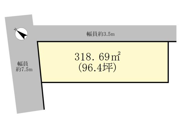 近江八幡市中小森町の売土地