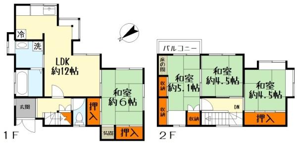 里5丁目貸家