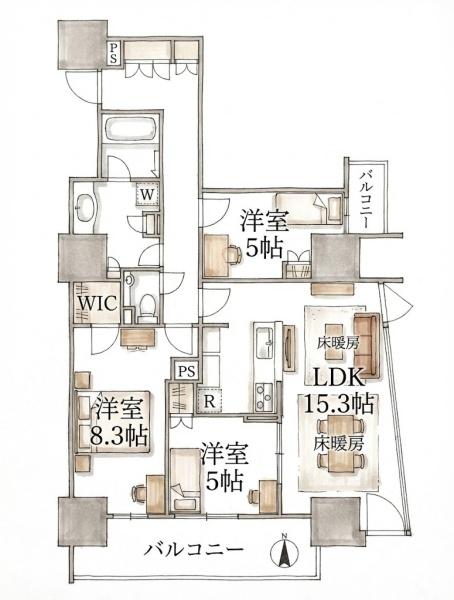 プレミストタワー靱本町