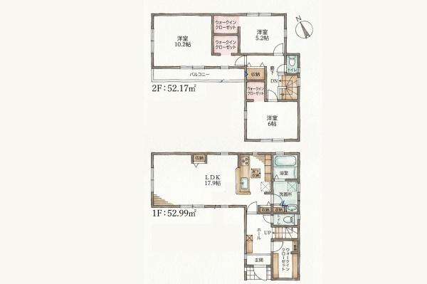 栗東市上鈎の新築一戸建