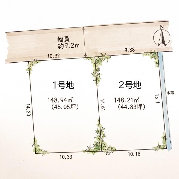越前市中央２丁目の売土地