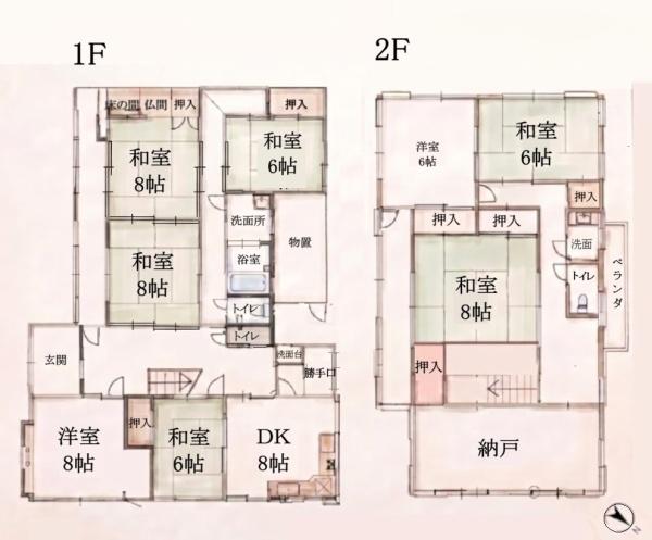 東近江市東沖野２丁目の中古一戸建て