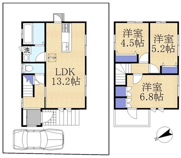大津市仰木の里東５丁目の中古一戸建