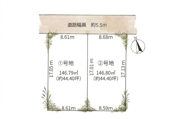 高槻市天王町の土地