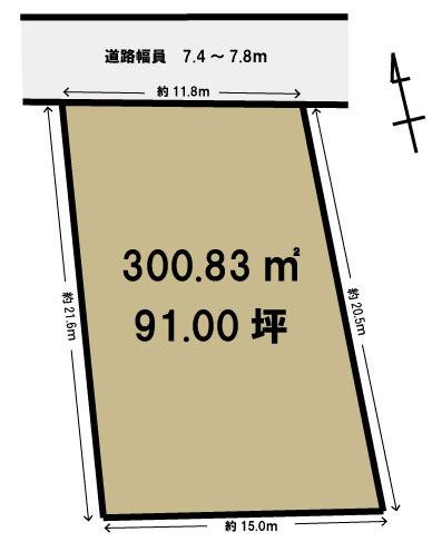 板野郡藍住町奥野字矢上前の売土地