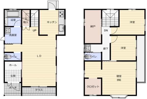 徳島市八万町大野の中古一戸建て