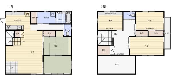 板野郡藍住町住吉字神蔵の中古一戸建て