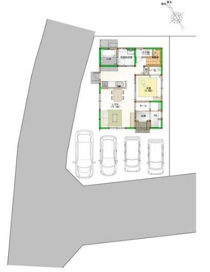 徳島市上吉野町１丁目の新築一戸建