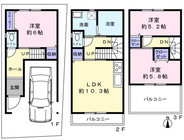 守口市藤田町4丁目　新築戸建