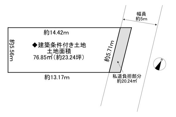 門真市沖町の土地