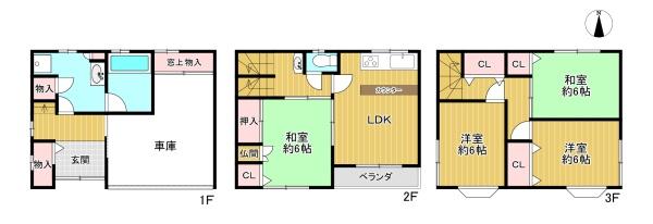 門真市島頭4丁目　中古戸建