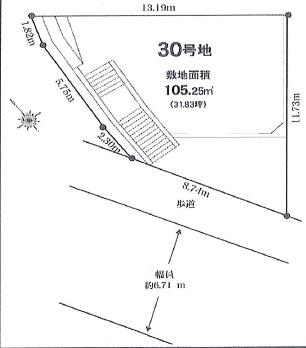 寝屋川市太秦緑が丘　30号地