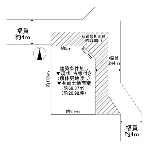 門真市千石西町　土地