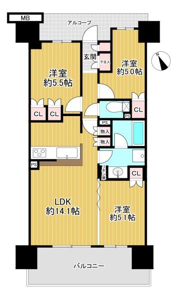 パークホームズLaLa門真