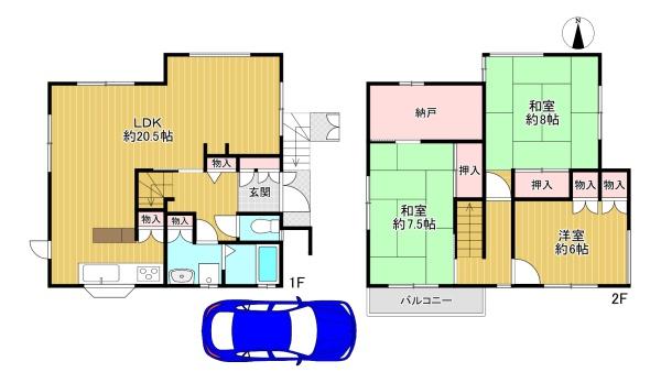 寝屋川市成田東町　中古戸建