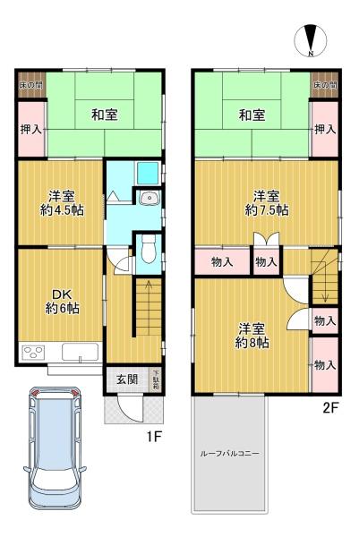 守口市藤田町6丁目　中古戸建