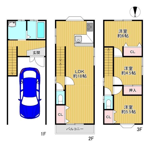 門真市桑才町　中古戸建