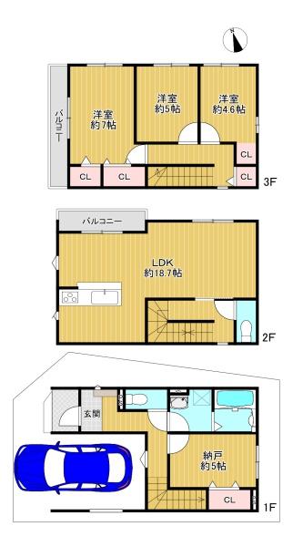 守口市大久保町5丁目　新築戸建