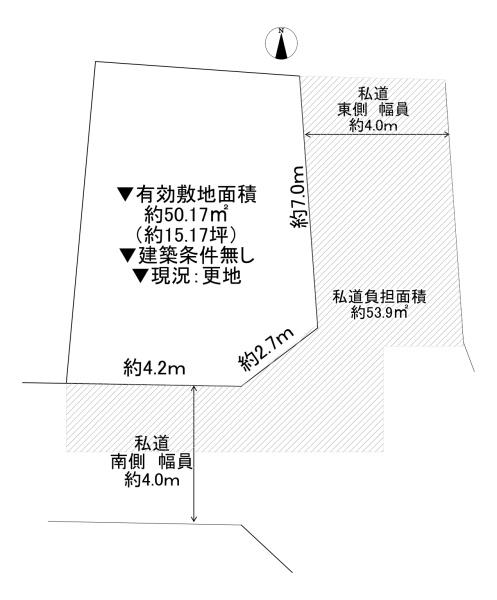 寝屋川市三井南町の土地