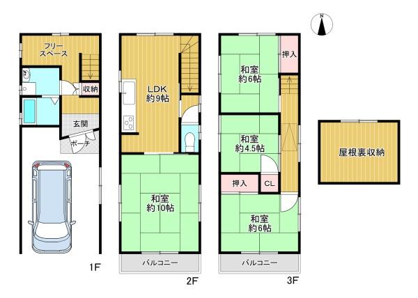 守口市大宮通3丁目　中古戸建