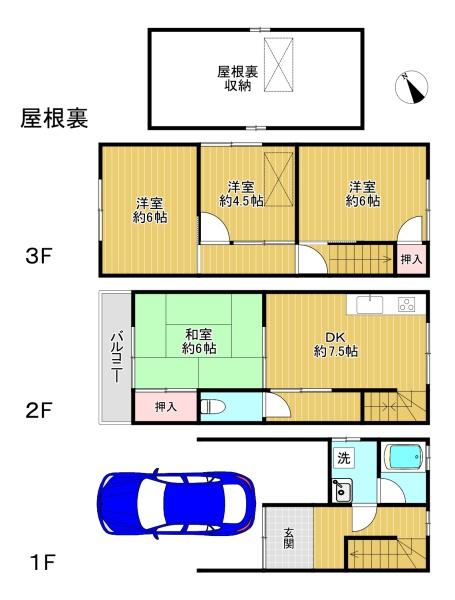 寝屋川市池田本町の中古一戸建て