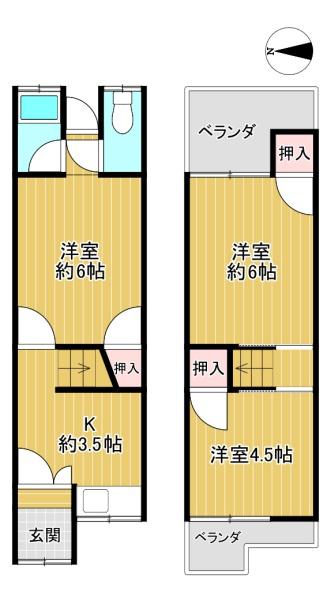 枚方市出口１丁目の中古一戸建て