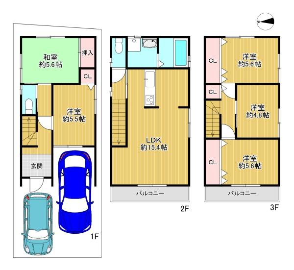 門真市速見町　中古戸建